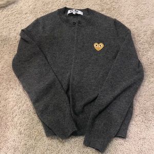 COMME DES GARCONS PLAY cardigan